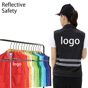 Custom Cycling Volunteer Advertising Reflective Safety Vest