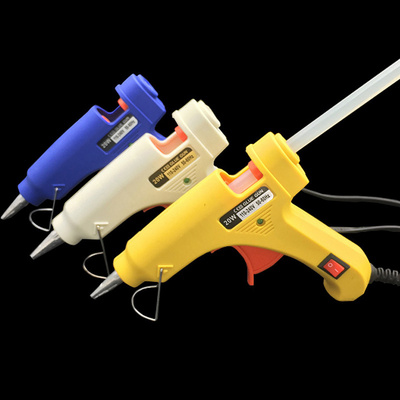 Mini Hot Glue Gun Fast Preheating Hot Melt Glue Gun 20W Power for Quick Home Repairs Arts Crafts DIY & Festival Decorations