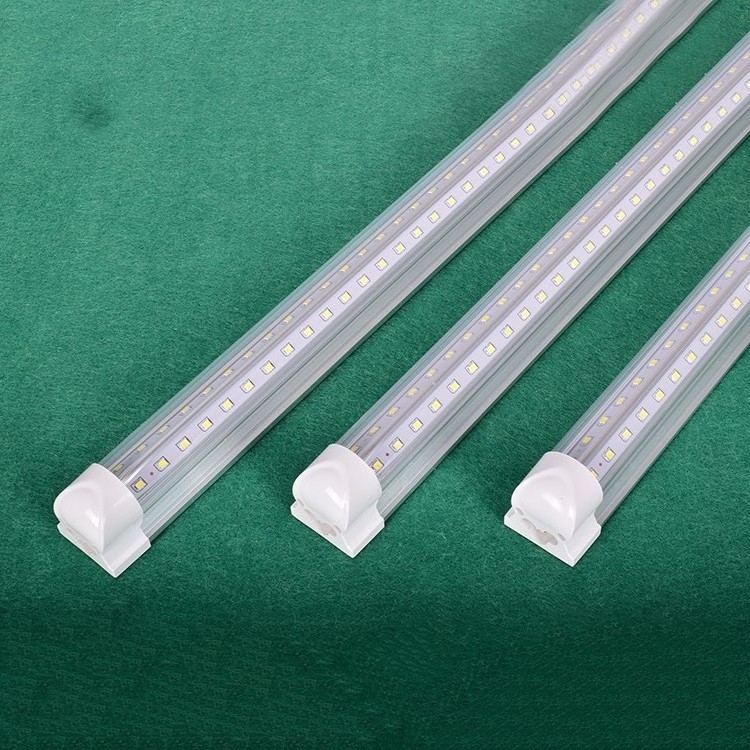 CE ROHS certification integrated led tube T8 light set aluminium v-shaped t8 18-19w led tube lamp