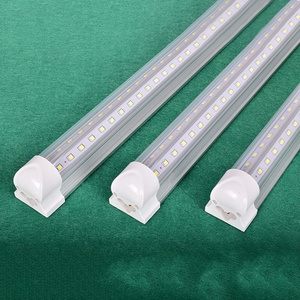 CE ROHS certification integrated led tube T8 light set aluminium v-shaped t8 18-19w led tube lamp