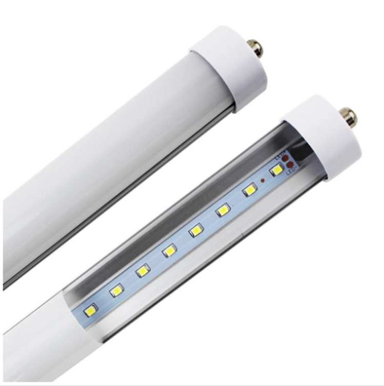 T8 V-Shaped Led Tube Cooler Light 4ft 5ft 6ft 8 ft Single Pin fa8 Led Light Tubes 270 Angle Double Sides AC 85-265V LED lighting