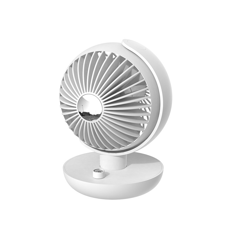 Smart Desktop Fan High Speed Portable Turbo Table Oscillation Air Globe Desktop Circulating Fan Home appliance Child Lock