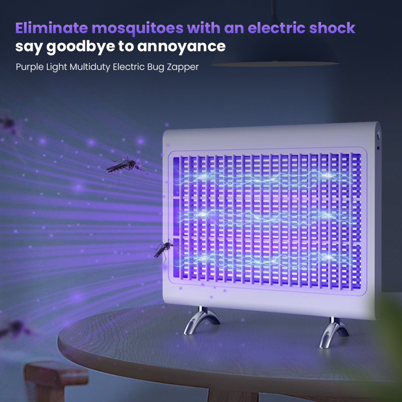 Portable 5600mAh Home Pest Control Repellent Portable Light Trap Fly Bug Insect Zapper Killer Purple Light Mosquito Killer Lamp