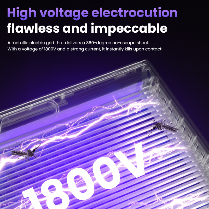 Factory offered sample available indoor chemical electric shock insect fly traps killer UV Purple light mosquito killer lamp