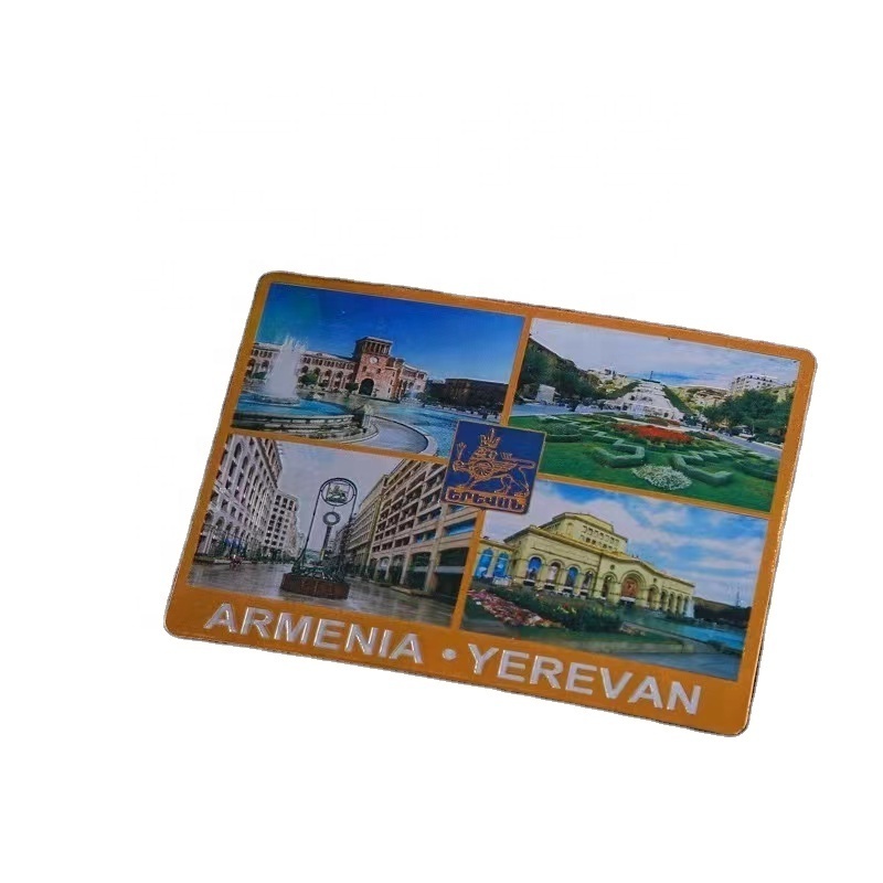 Manufacturers hot sale Customized Tourist Souvenir aluminum foil with fridge magnet  making machine