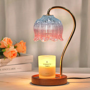 Flower Candle Warmer Lamp with Timer Candle Lamp Warmer for Jar Candle Wax Warmers Lamp for Home Decor