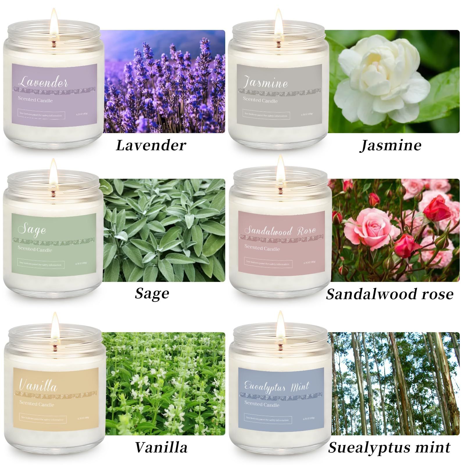 Customizable Scented Candle Logo Luxury Aromatherapy Lavender Candle for Birthday Valentine Christmas Candles Scented