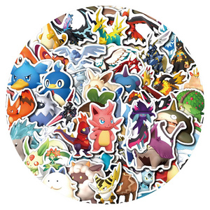 2024 Hot Selling Stickers Cute Adhesive PVC Label Sticker Die Cut Sticker No Glue Left Label For Game PalWorld