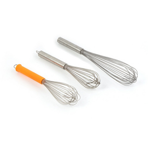 Hot Selling Baking Tool Hand Mixer Stainless Steel Whisk Set Kitchen Wire Whisks for Cooking