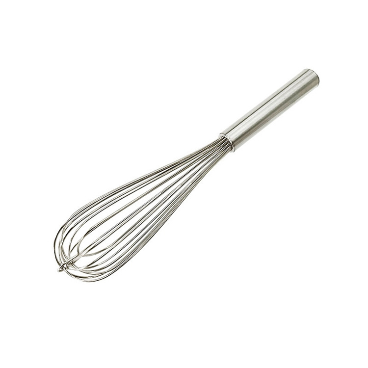 Baking Tools Hand Push Whisk Stainless Steel Wire Hand Power Whisk Egg Beater Manual Cream Mixer