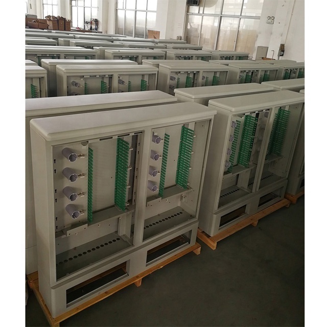 1152 cores Outdoor Fiber Optical Cross Connect Cabinets OCC Fiber Distribution hub