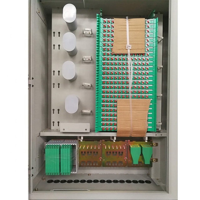 1152 cores Outdoor Fiber Optical Cross Connect Cabinets OCC Fiber Distribution hub