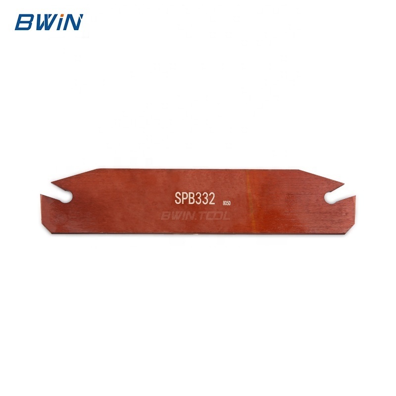 BWIN cut off blade holder SPB326 332 cnc lathe tool grooving parting cutting insert cast iron