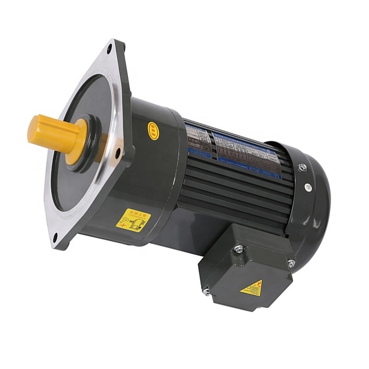 Ac Induction Brake Motor With Gearbox 1hp 3hp 5hp 1phase 3phase Torque Multiplier Variable Speed Motor