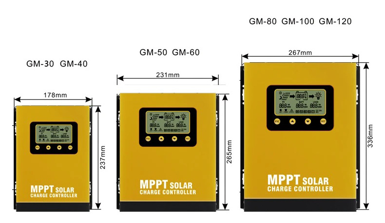 12v 24v 48v 30a 50a 60a 80a 100 Amp Smart Mppt Solar Power Charge Controller Price