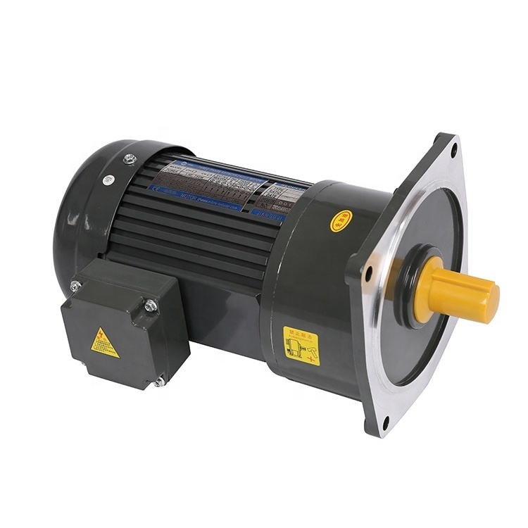 Ac Induction Brake Motor With Gearbox 1hp 3hp 5hp 1phase 3phase Torque Multiplier Variable Speed Motor