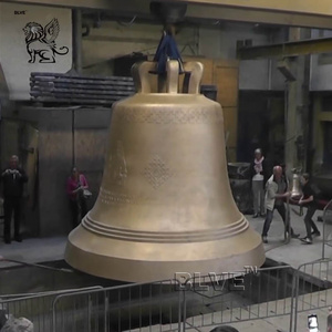 BLVE Large Casting Bronze Church Bell Metal Brass Antique Temple Bell for sale