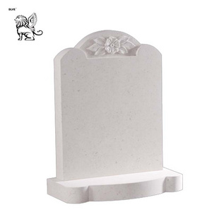 wholesale pure white marble  granite tombstone and monument MTG-008