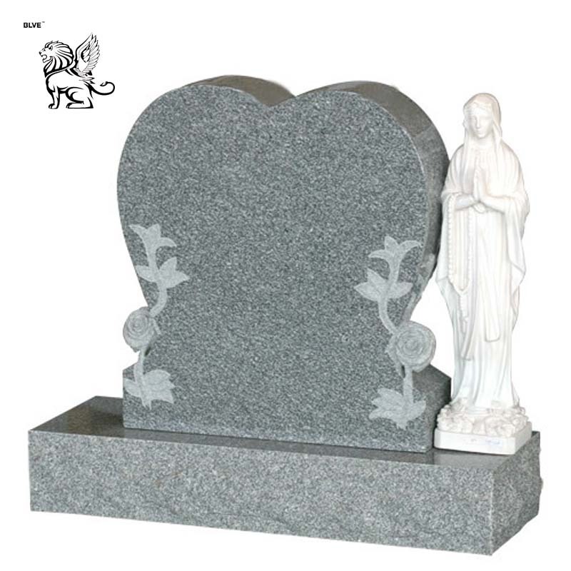 wholesale pure white marble  granite tombstone and monument MTG-008