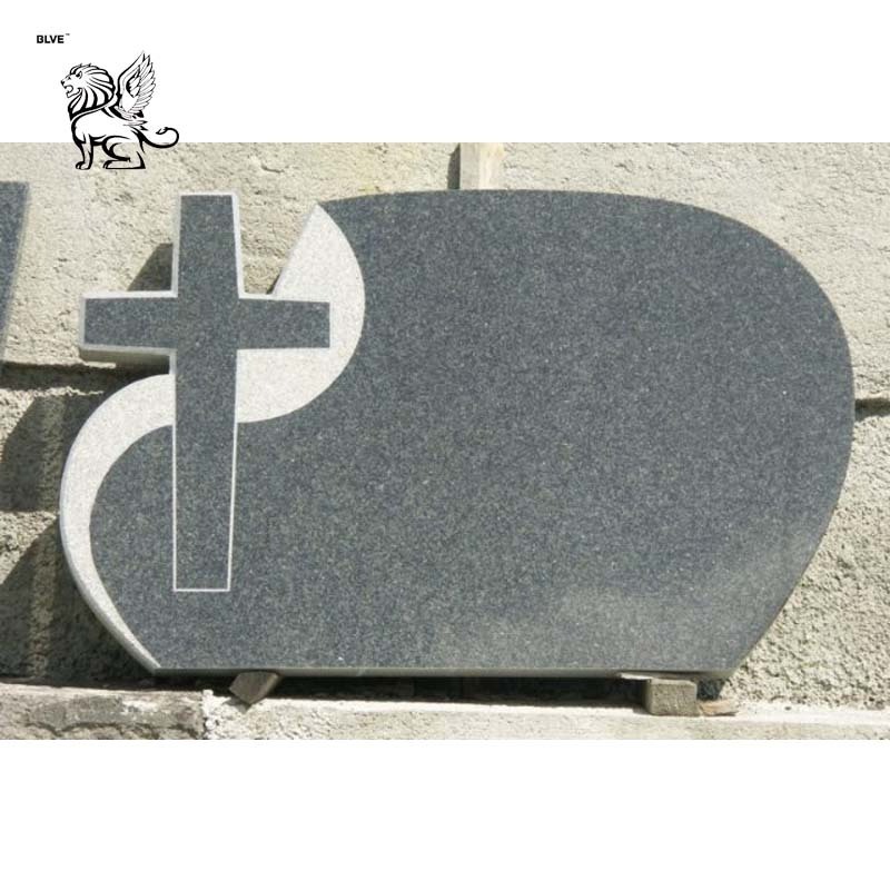 wholesale marble granite cross tombstone  headstone cheap price MTG-009