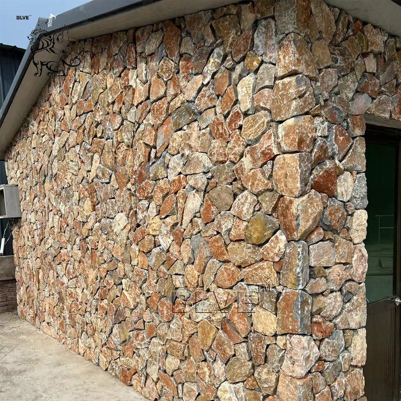 BLVE Spot Wholesale Natural Stone Exterior Wall Cladding Culture Stone Exterior Wall Decorative Panels