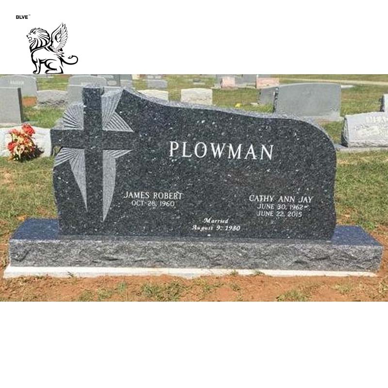 wholesale marble granite cross tombstone  headstone cheap price MTG-009