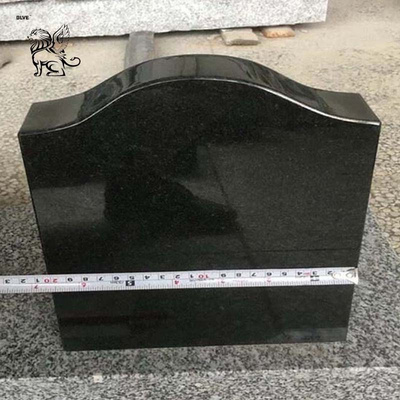 BLVE Modern Designs China Black Marble Cemetery Headstone Monument Granite Grave Stone Tombstone Slab