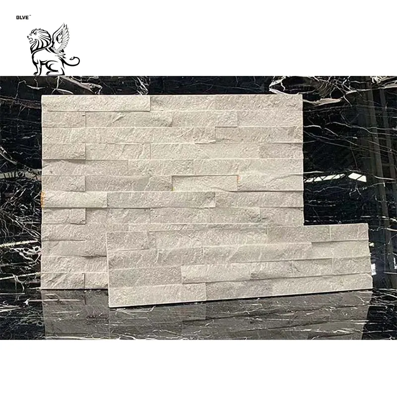 BLVE Villa Home Decor Design Natural Culture Stone Veneer Sheet Exterior Decorative Wall Stone Cladding