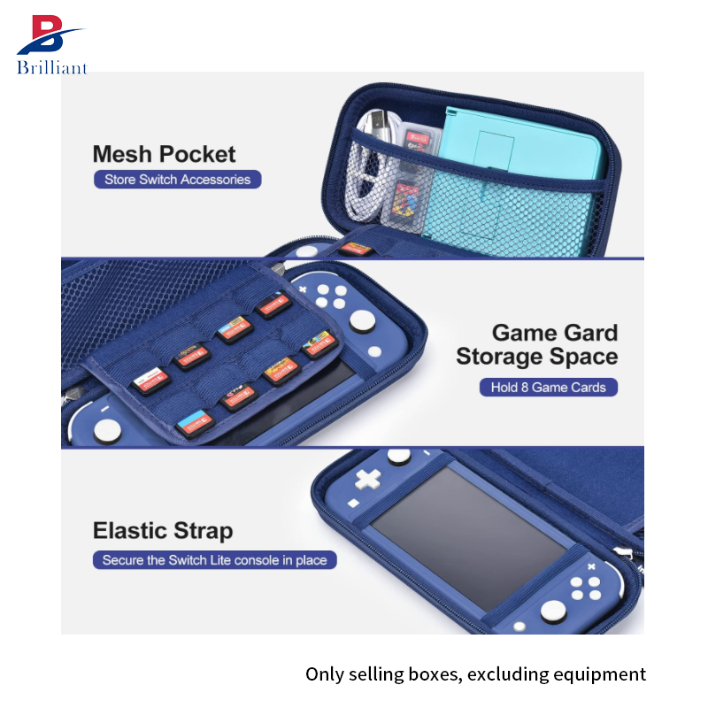 Custom Switch Game Case For Nintendo Wholesale Large Capacity Nintendo Switch Game Card Case With Handle Strap