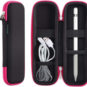 Black EVA Hard Shell Pen Pencil Case Holder Protective Carrying Box Carrying Case For Mobile Touch Pen Tablet Case