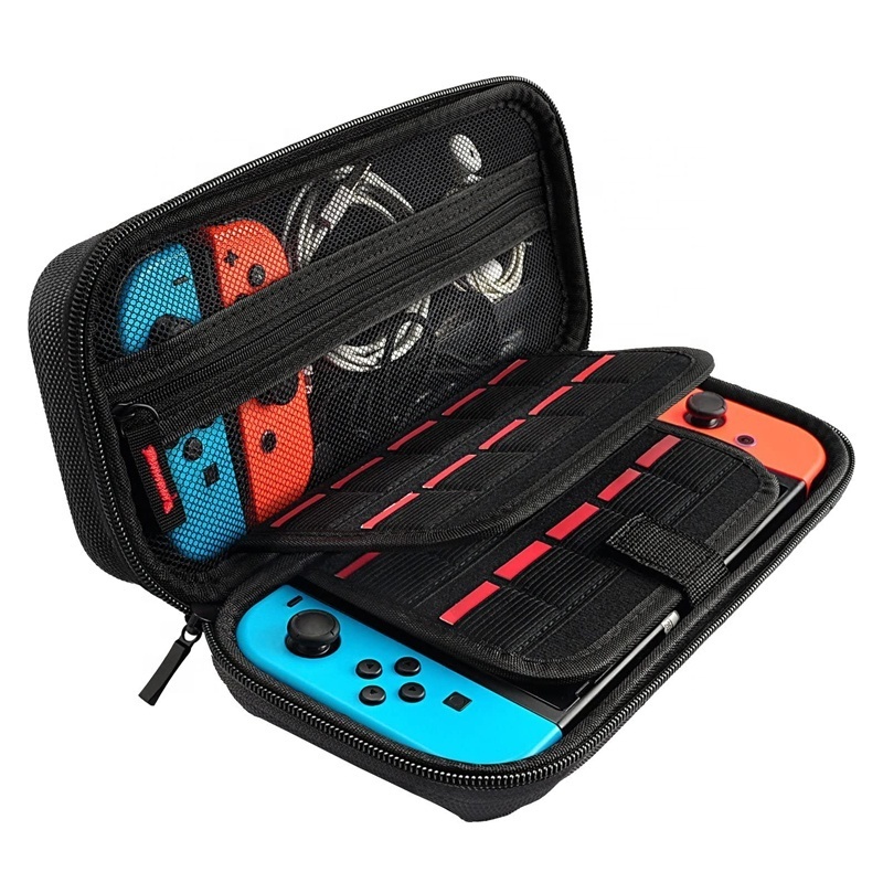 Waterproof Hard Shell EVA Game Accessories Storage Case Shockproof Travel Carrying Case for Nintendo Switch