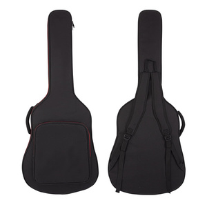 Protective Waterproof Hard Guitar Case with Neck Strap Lightweight Nylon Electric Guitar Hard Case