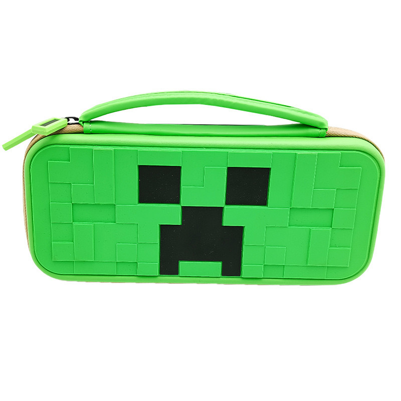 Travel case for electronics switch OLED minecraft storage bag NS oled Zelda game console protective carrying eva hard case