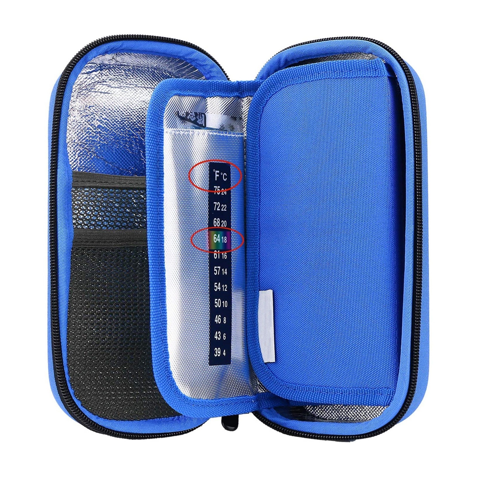 Customized Portable Durable Pocket Travel EVA Insulin Cooler Case