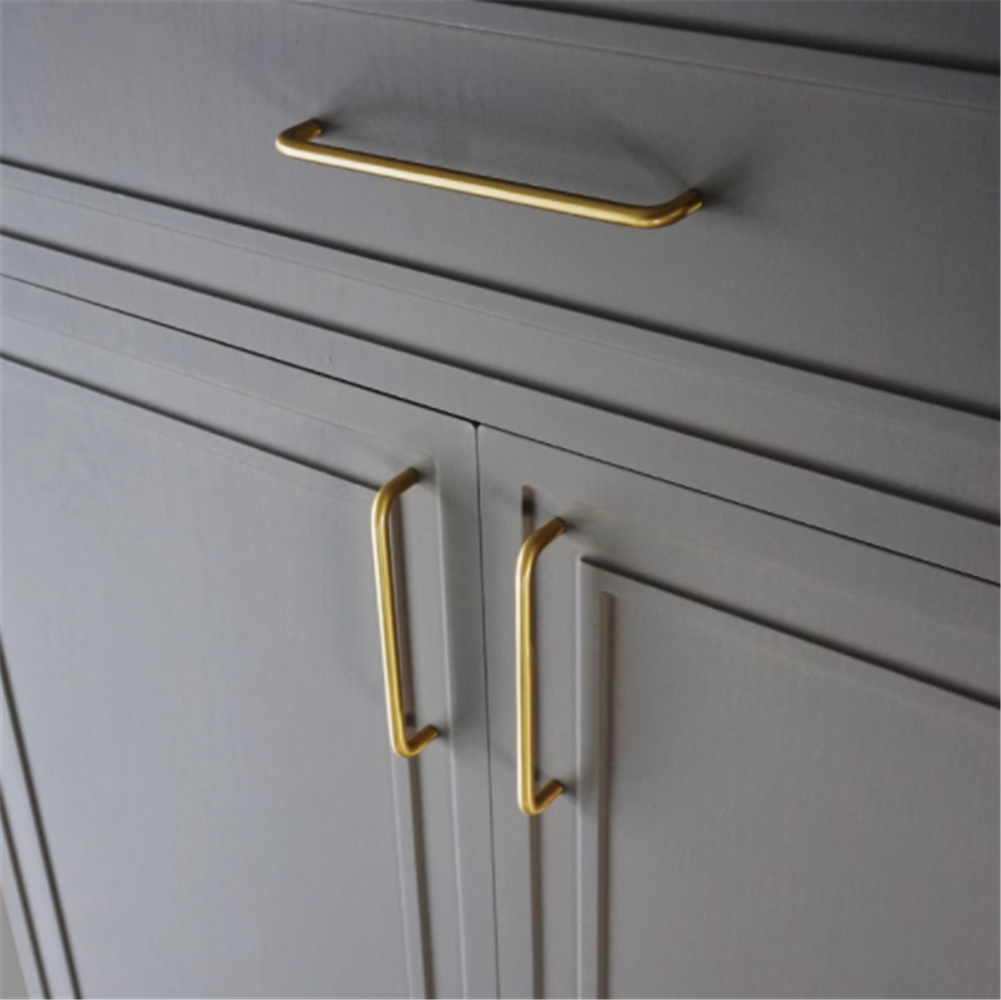 Modern Cabinet Handles and Pulls Gold Drawer Handles Solid Brass Cabinet Pulls