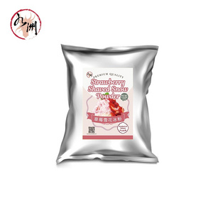 Jiuzhou_Strawberry Snow Ice Powder 1kg -Best Taiwan Bubble Tea Supplier