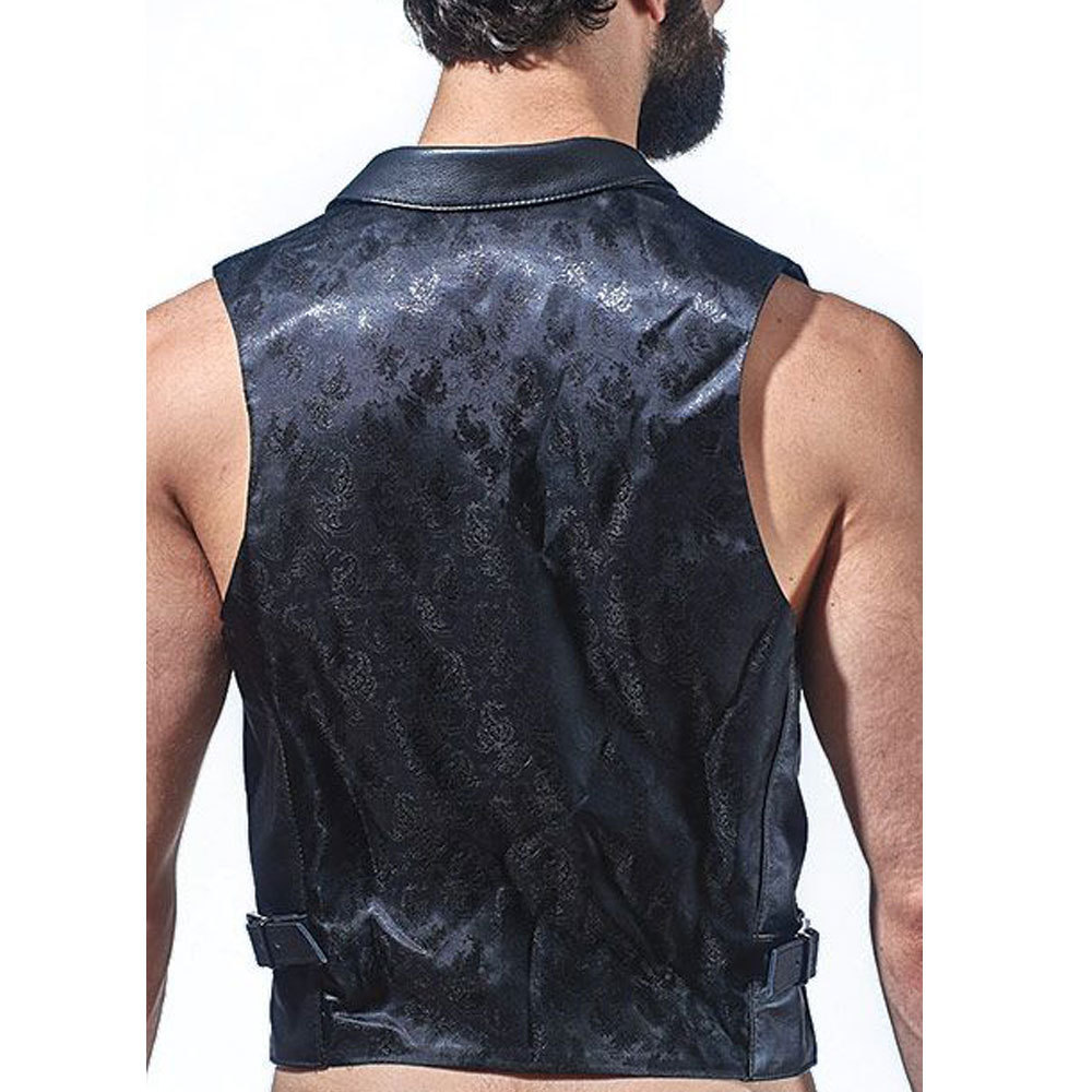 Good Quality 100% Leather Made Fashion Vest Reasonable Price Men Clothing Leather Vest Customized Leather Vests