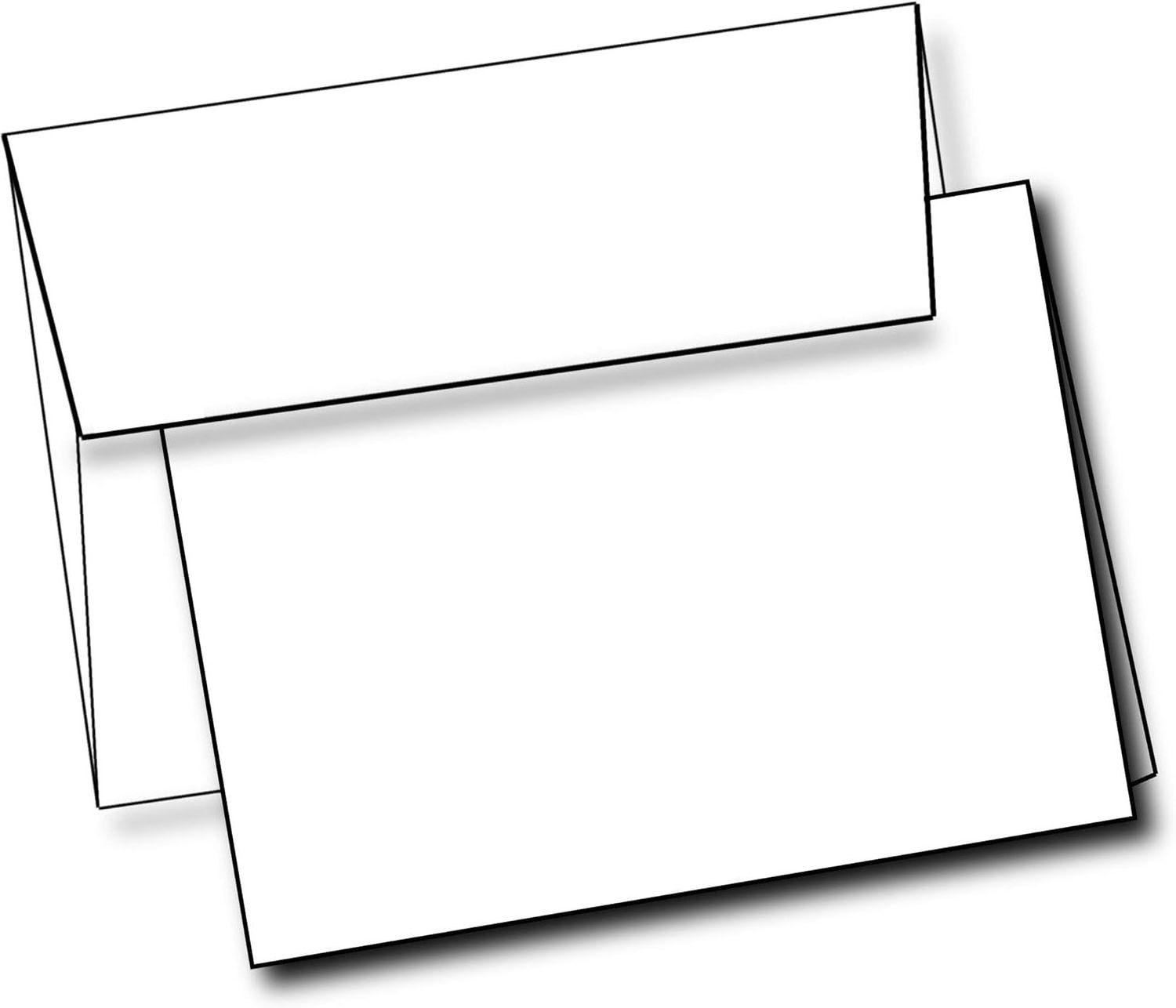 Crafts Heavyweight Blank Cards With White Envelopes 5