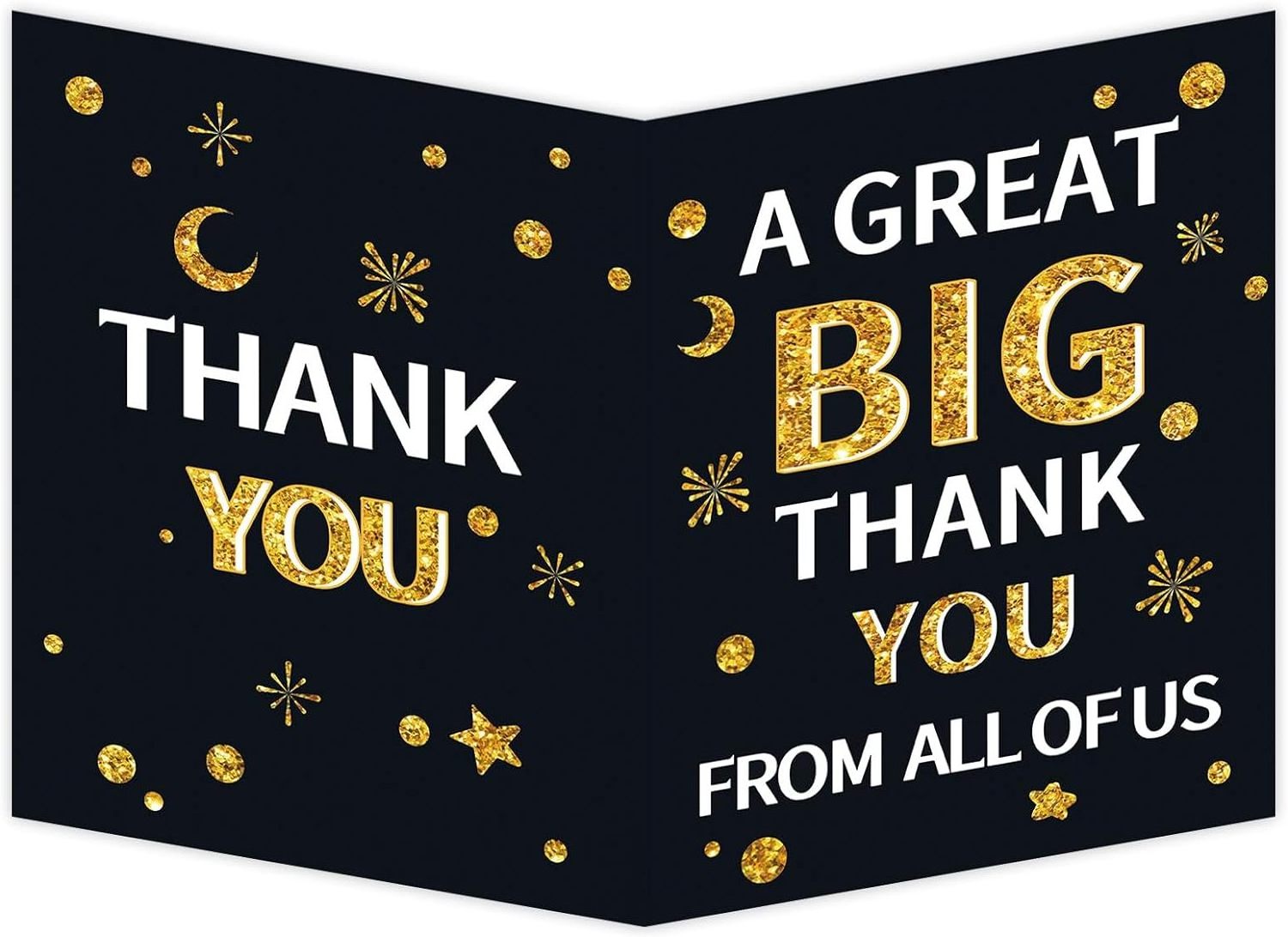 Large Thank You Card, 13.8 x 21.6 Inch Jumbo Thank You Card, A Great Big Thank You Card with Enelope, Giant Appreciation Greet