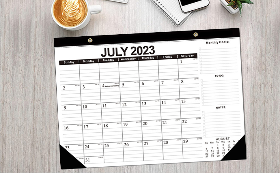 2023-2024 Custom Whiteboard 3D Paper Carving Wall Calendars Printing For Personalized Gift/Decoration/Stationary/Business