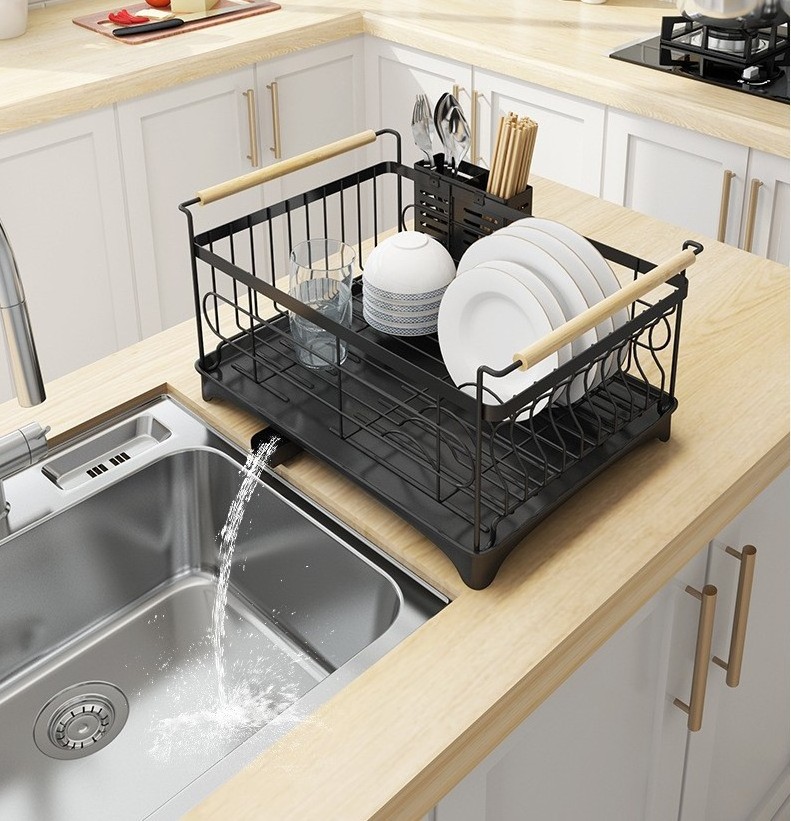 BX Group stainless steel kitchen dish rack drainer  dish draining rack