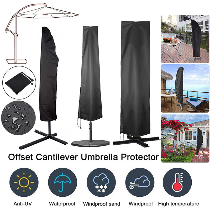 Waterproof And UV Resistant Outdoor Sun Protection Garden Patio Umbrella Cover Cheap Parasol Cover