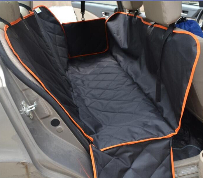 4 In 1 Dog Car Seat Cover Waterproof Pet Car Back Seat Mat Non Slip Dog Mat