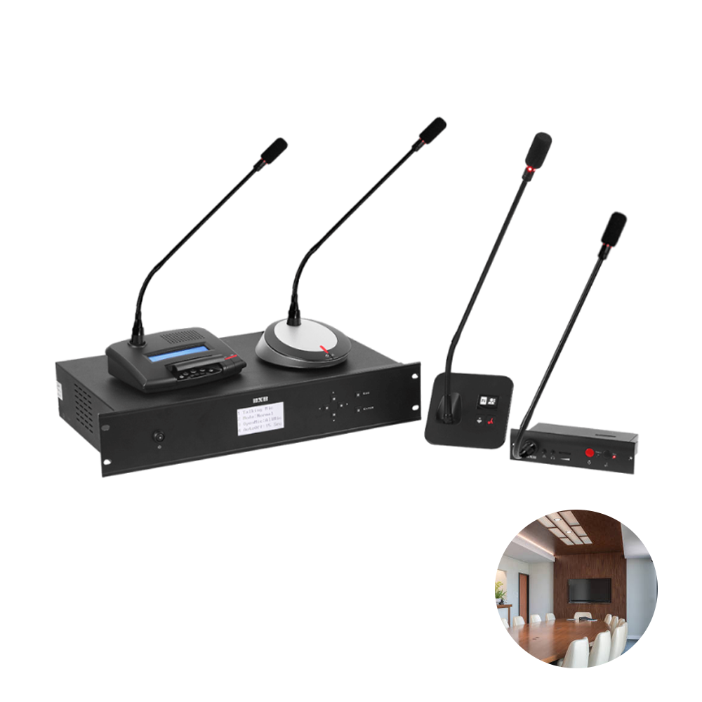 High quality Infrared connectivity conference system model FCS-6300 designed for online conference voting system