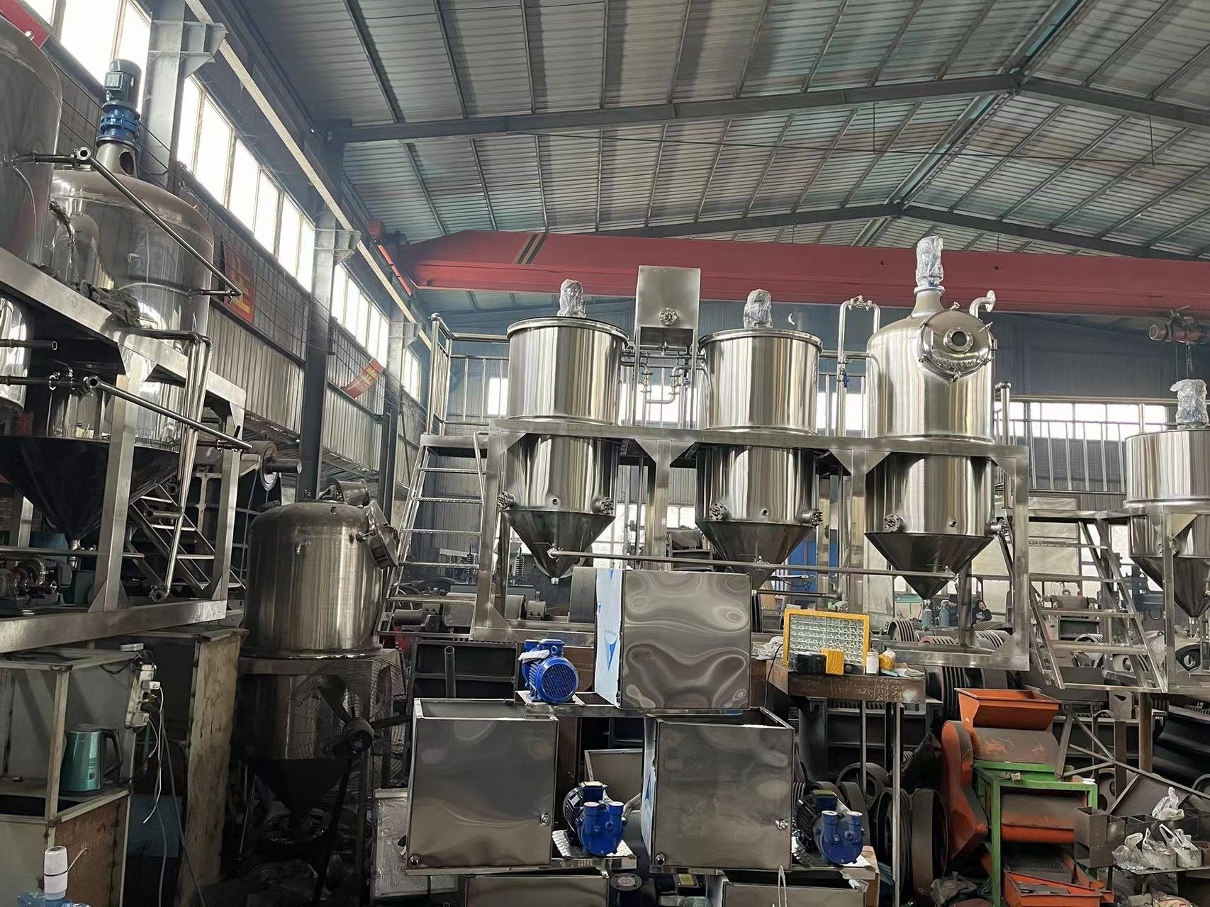 coconut peanut oil refining machine crude palm oil refining machine costs for small oil production line