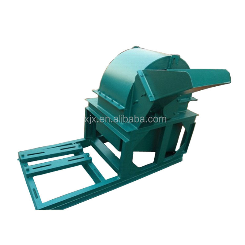 OEM 500KG/H Wood Chips Hammer Mill Grass Corn Cotton Stalk Straw Crushing Machine Sawdust Maker Wood Crusher With Cyclone