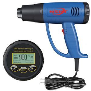 SG-8162E Heat Gun 2000W Electric Hot Air High Performance Gun with Infinitely Temperature Adjustable Industrial Heater