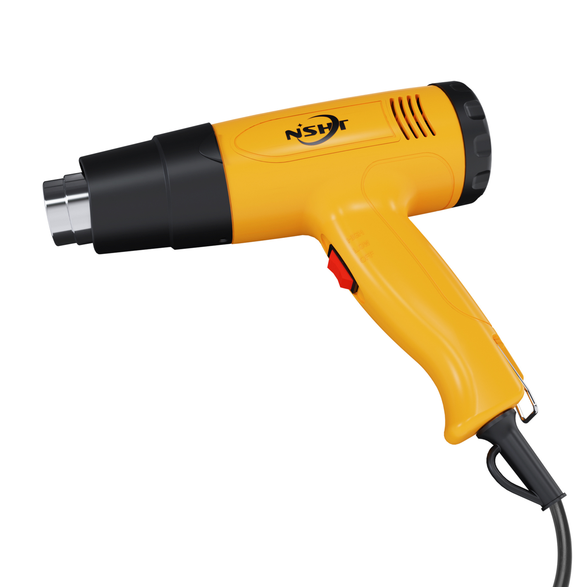 SG-6880 1600W Heat Gun EU Plug Rapid Heating High Speed Wind Hot Air Gun Temperature Adjustable Handheld for Shrink Wrap