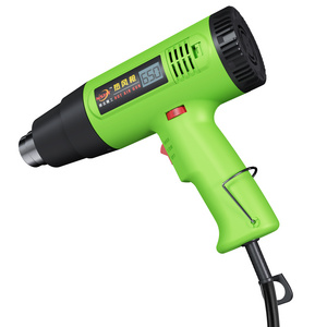 SG-822B 2000W Heat Gun 110V/220V Rapid Heating High Speed Wind Hot Air Gun with LCD Display Temperature Adjustable