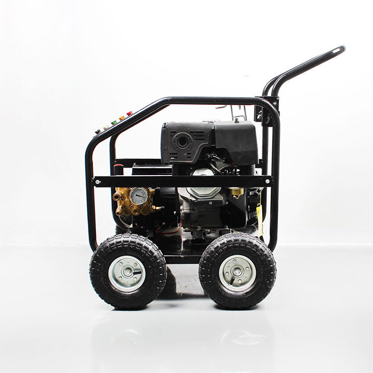 250bar Critical Cleaning Gasoline Jet Pressure Washer High-pressure With Wheel